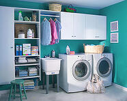 laundry room custom closets Jacksonville