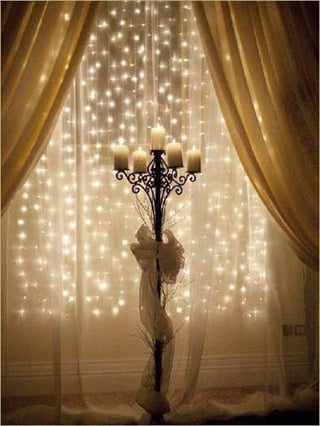 twinkling lights